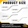 Lothee 4 Pcs Double Ended Brick Jointer Concrete Jointer Tuck