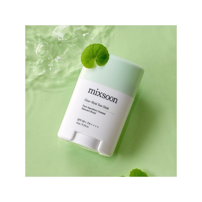 Mixsoon 믹순 시카 히알 선스틱 Mixsoon Cica Hyal Sunscreen Stick