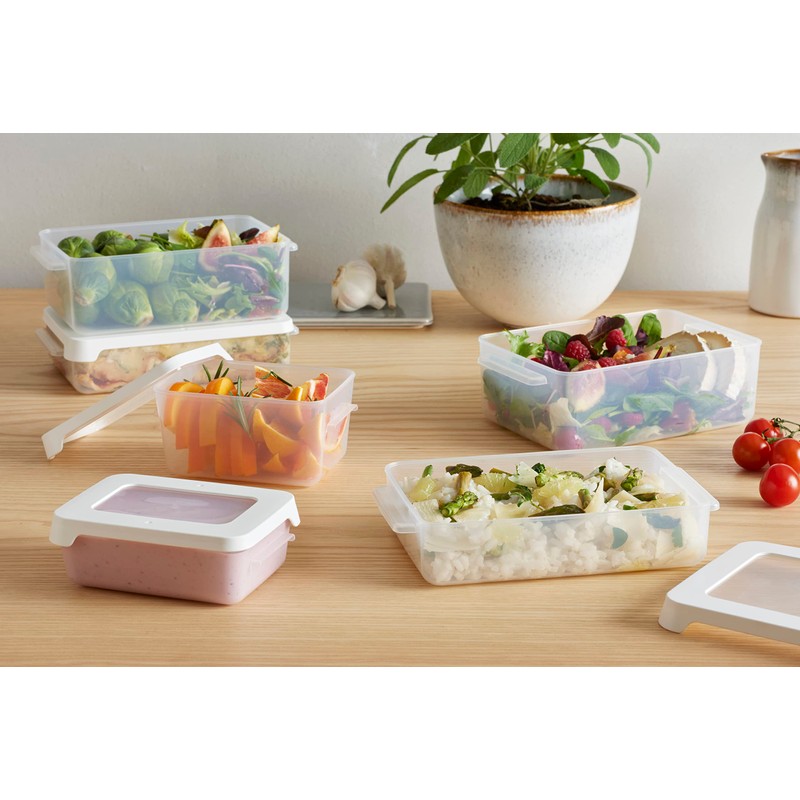 Gastromax Lunch Box 0.6 Liter Transparent White Colour, 0,6 L