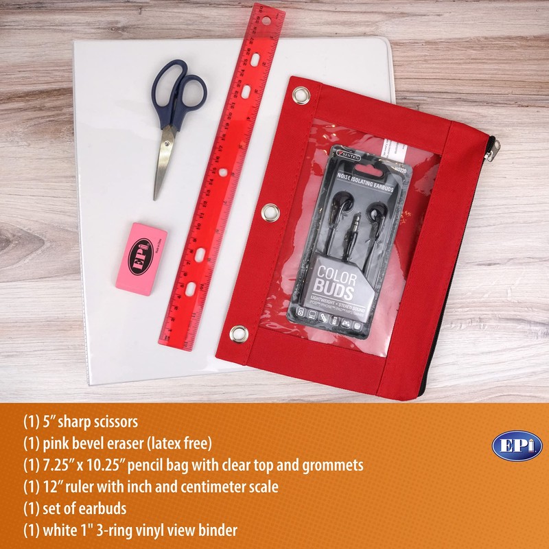 EPI Essential School Supply Kit for Fourth and Fifth Grade