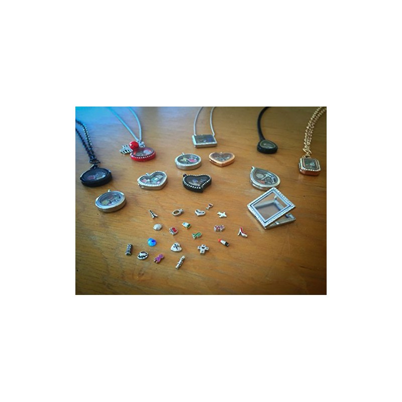 Emergency Medical Services EMS Charm Set for Floating Lockets