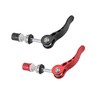 Partuto 2pcs 6mm Aluminium Alloy Bicycle Seat Post Quick Release