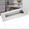 Gfamous Stainless Steel Shell Handle Sliding Door Handle Rectangular 2