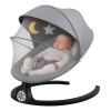 Silla Mecedora Bouncer Eléctrica con Música y Mosquitera Columpio Cómodo