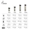 Laken Unisex Thermo Water Bottle, Unisex_Adult, TA10O, Orange, 1000 ml