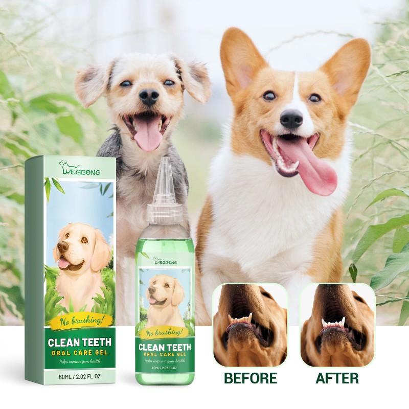 Yegbong Pet Fresh Breath Clean Teeth Gel Dog And Cat