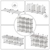 C&AHOME Wire Cube Storage, 9 - Cube Organizer Metal C