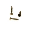 Fuxxer® - 100 x antique wood screws, brass bronze antique