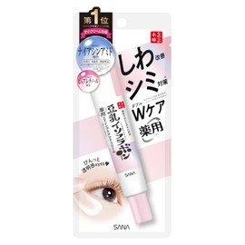 Nameraka Honpo Medicated Wrinkle Eye Cream, White, Quasi-Drug