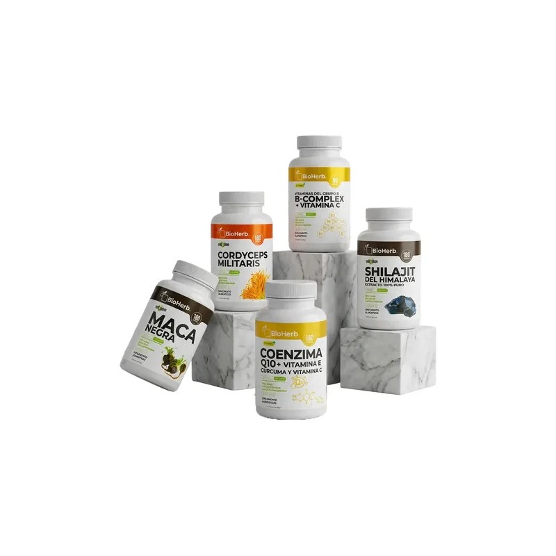 Kit Energía Bioherb Vitalidad Enfoque Rendimiento