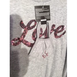 No Boundaries Juniors Pullover Sweater with Mask. 2 Pc Set. All Sizes Available