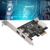 PCI -E 1X to 3-port 1394A (2 out of 1)