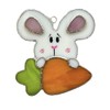 Switchables Glass Cover: Bunny and Carrot / Easter