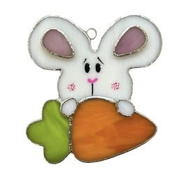 Switchables Glass Cover: Bunny and Carrot / Easter