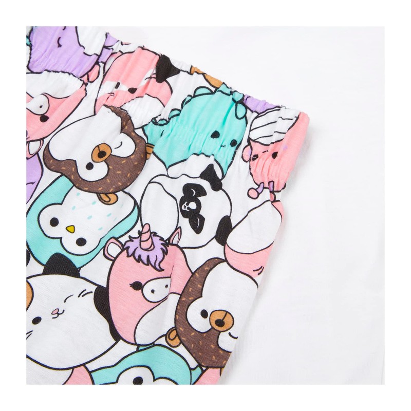 Squishmallows Womens Pyjamas Off the Shoulder PJ Set (UK, Numeric,