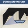 DSGL Flexible Baseboard Molding Trim, 4 in x 20 Ft