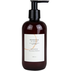 Remedios del Bosque Shampoo Natural con Flores Silvestres 250 ML, Contiene Keratina Hidrolizada que Refuerza las Raíces del Cabello, con Aceites Naturales y Extractos de Frutas.
