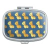 Cute Kawaii Baby Giraffes Pattern Rectangle Pill Case Trinket Gift