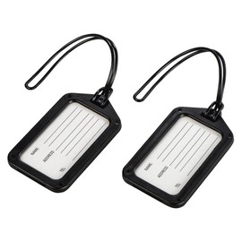 Hama Luggage Tag Set of 2 Black 00105322