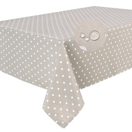 HomeDirectIE Extra Large Easy-Care Quality Rectangular Fabric Tablecloth 140x240cm 55"x94"