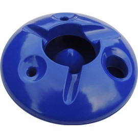 5 Inch Commercial Quality Melamine Windproof Ashtray - Royal Blue