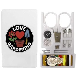 'I Love Gardening' Mini Travel Sewing Kit (SE00038953)
