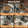 Extra Large Coffee Filters Compatible with Breville, Disposable Coffee Filter
