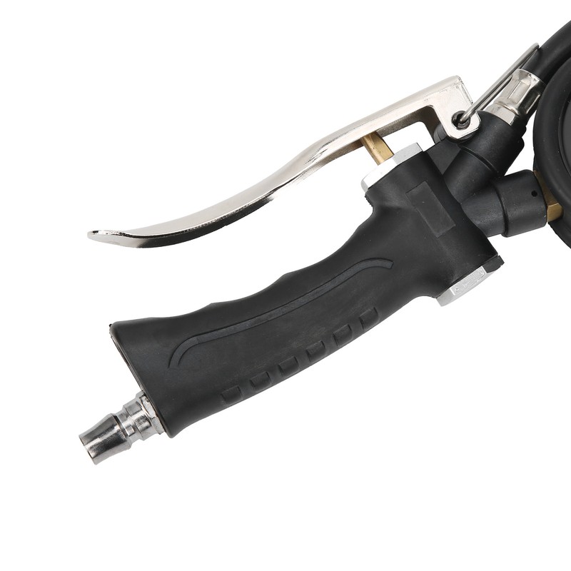 Tire Pressure Inflator Gauge Handheld for Car Motorcycle with Rotatable