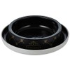 Moderna Products Plato para Gato -Trendy Dinner Luxurious Pet Negro