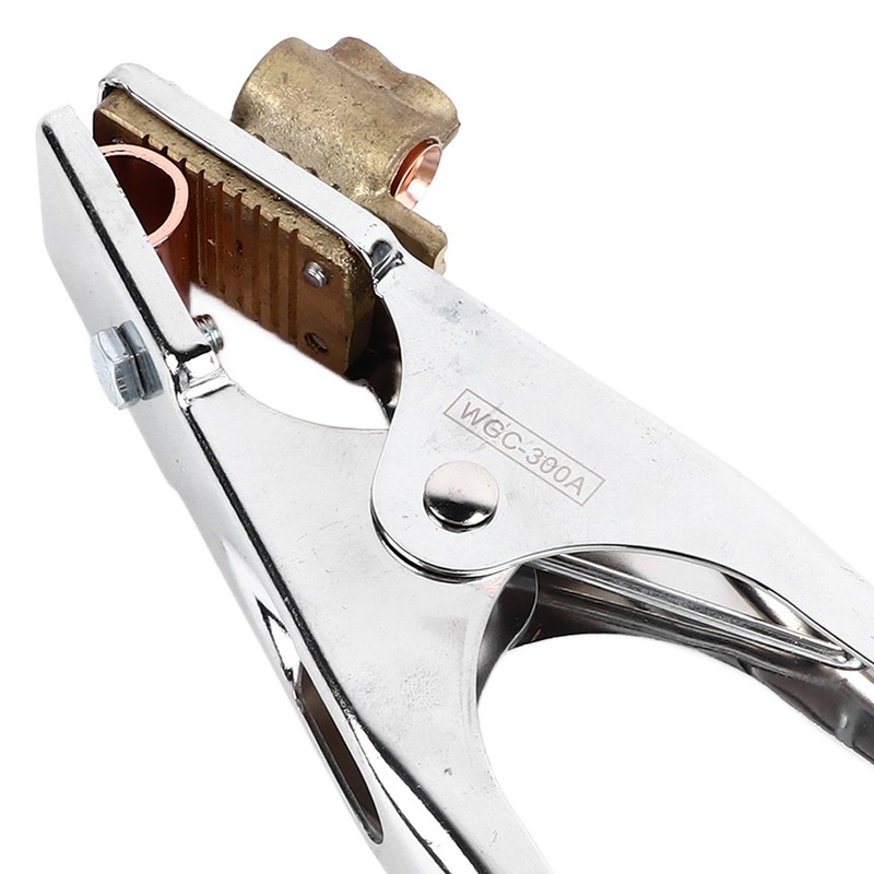 Grounding Work Clamp 300A Welder Welding Earth Clamp Iron Plated