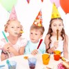 Extra Large Rock Candy Sticks: 6 Light Blue Cotton Candy