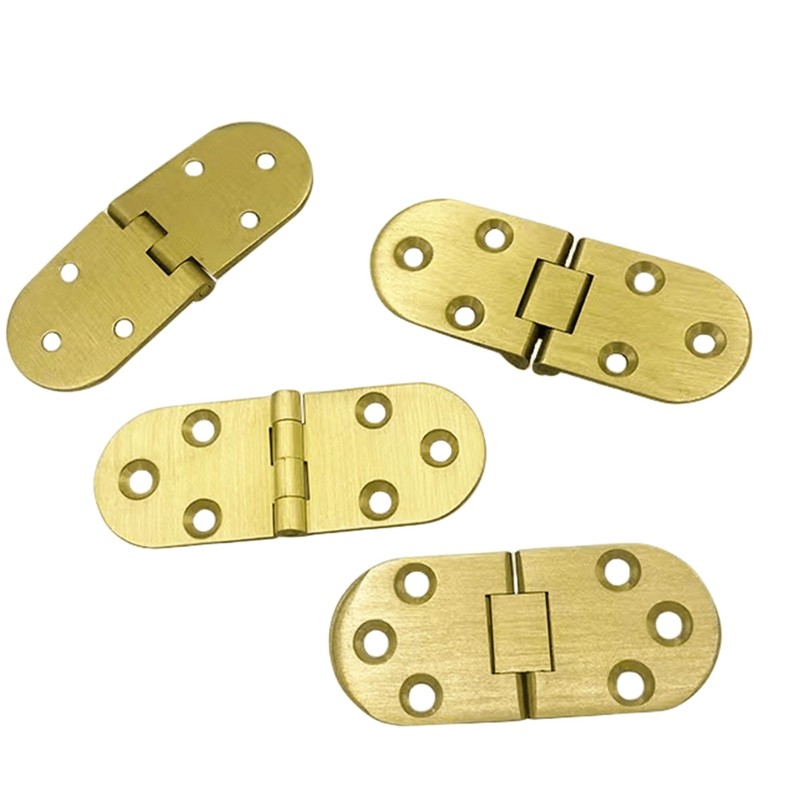 Pair of Brass Flap Hinges Table Folding Flip Top Hinge,Brass