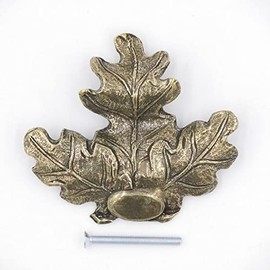 1 piece oak leaf decoration cover sheet large with thread and screw for wedger weapons