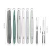 Nail Files 8 Pcs Professional Nail File and Buffer Block