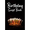 Birthday Guest Book: Cute Birthday Wishes Book Cover Design Gift