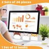 Pack of 24 Sticky Notes Small Sticky Notes Funny Notepad