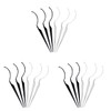 Minkissy 18pcs Eyelash Wearing Aid Tool Eyelash Grafting Display Rack