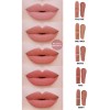 Lip Set 5 Labiales Five Mate Top Lipsticks Beauty Creations®