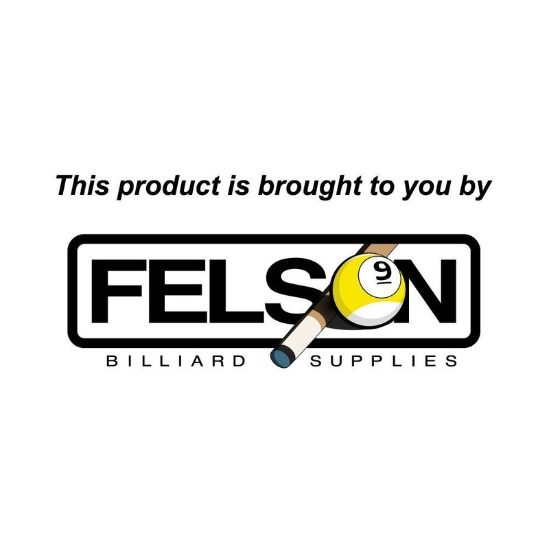 Felson Billiard Supply FELS-003.004 Mahogany Triangle and Diamond Billiard Ball