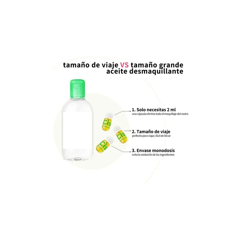 Cistto Aceite Limpiador Natural -todo Tipo De Piel 2ml *