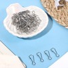 100 PCS Stainless Steel Spring Lanyard Hooks, Small Spring Snap