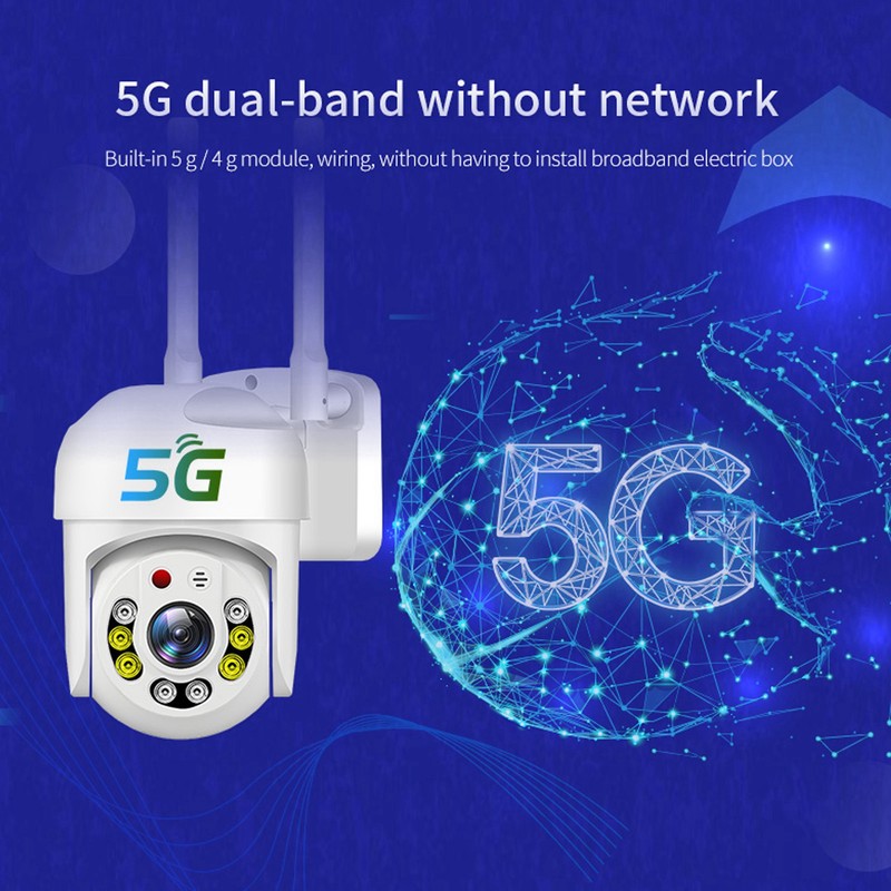 5G Dual Band Wifi Camera Ultra Clear Outdoor Security Camera