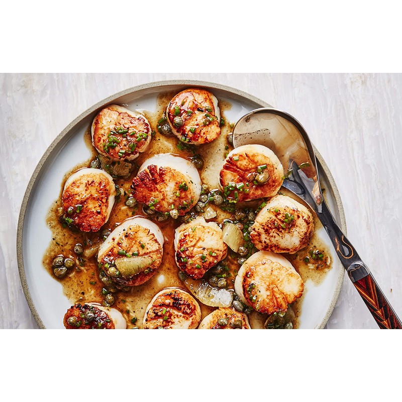 NESTLADY Dried Japanese Scallops 0.5LB - 100% Natural , Dried,