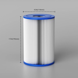 Water Treatment Filter for Home Usage Water Chiller Water Filtration Cold Plunge Ice Bath Tub Chiller Fillter Accessoriesmodel number: Water Chiller Filter (6pcs/Bag), processing capacity: 95%