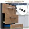 PATIKIL Cabinet Locks Keyed Different 4 Pcs Zinc Alloy Security