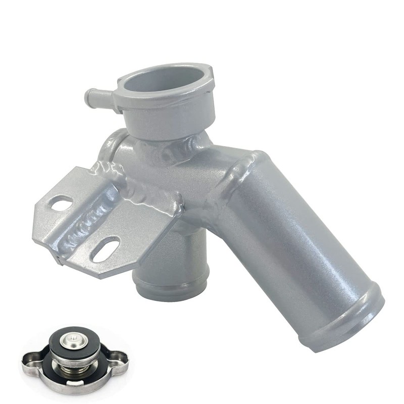 HCHCSPEED Aluminum Radiator Coolant Filler Neck Hose Pipe Compatible with