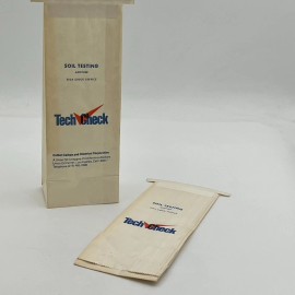 Union Oil 2-Rare Union Oli Co of California Soil Test Check Sample Bag Advertising New NOS