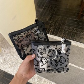 Noahbell Hello Kitty Mesh Cosmetic Pouch 1+1 / 노아벨 헬로키티 메쉬 화장품 파우치 1+1