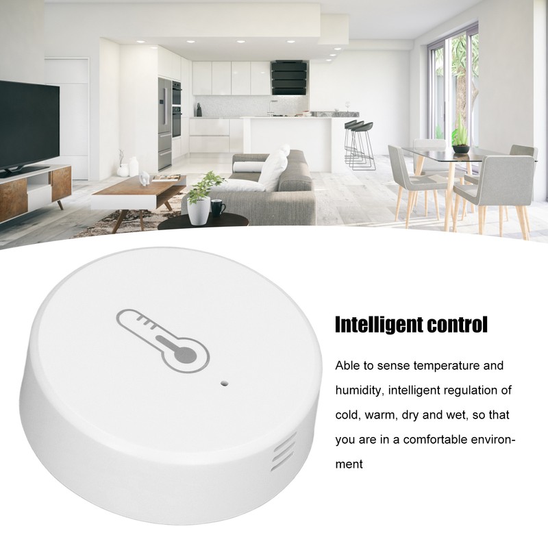 Smart Temperature Humidity Sensor Wireless Temperature Humidity Monitor Detector with