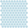 InHome NH2959 Penny Tile Peel & Stick Backsplash Tiles, Blue